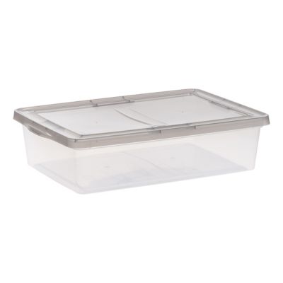 IRIS USA Clear Storage Bin, 500219