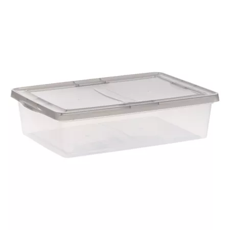 IRIS USA Clear Storage Bin 500219 Storage Bins