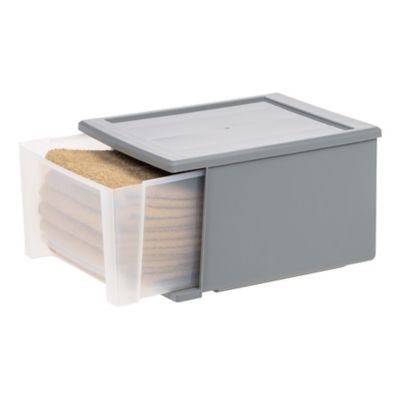Image showing 6 th IRIS USA 17 qt. Plastic Stacking Drawer