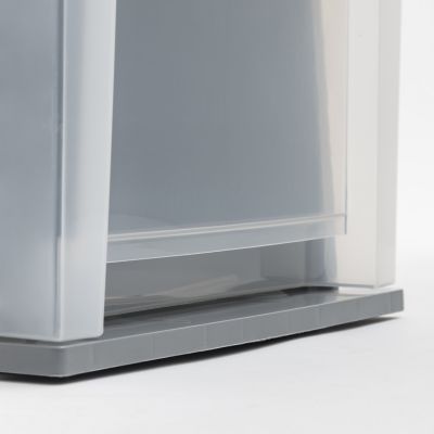 Image showing 7 th IRIS USA 17 qt. Plastic Stacking Drawer