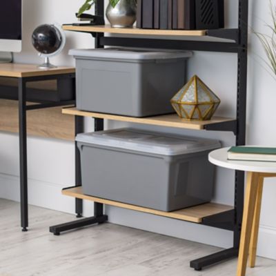 Image showing  22 in. x 13 in. Plastic File Box, Letter File