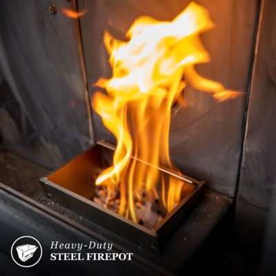 Image showing 5 th Grand Teton Collection 3000 sq. ft. Teewinot Pellet Stove, 130 lb. Hopper Size, F500430