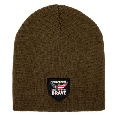 Wolverine Men's Home of the Brave Stretchable Acrylic Beanie