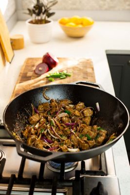 Image showing  14 in. Seasoned Wok