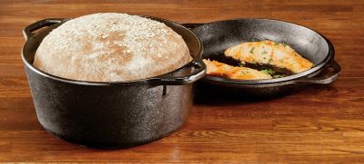Image showing  5 qt. Seasoned Double Dutch Oven