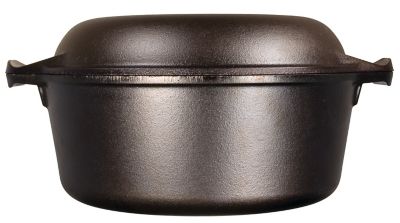 Image showing  5 qt. Seasoned Double Dutch Oven