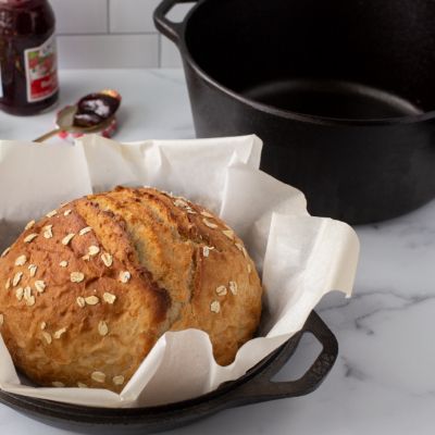 Image showing  5 qt. Seasoned Double Dutch Oven