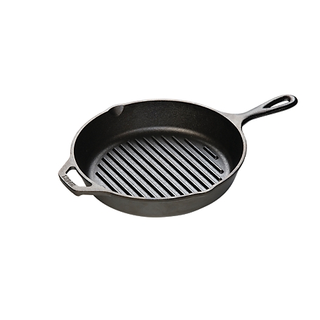 Lodge Cast Iron Seasoned Grill Pan, L8GP3 at Tractor Supply Co.