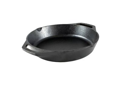 Lodge Cast Iron Seasoned Dual Handle Pan, L8SKL