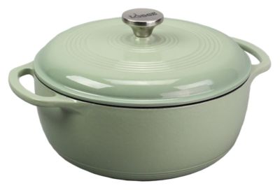 Image showing  6 qt. Cast Iron Enameled Dutch Oven, Desert Sage