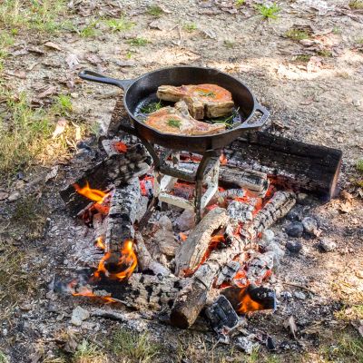 Image showing  Fire and Cook Stand