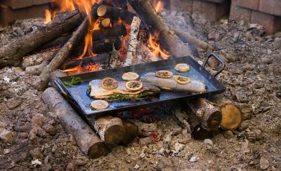 Image showing  Seasoned Carbon Steel Griddle