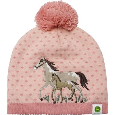 John Deere Girls' Acrylic Winter Hat