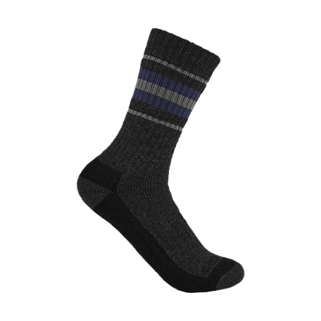 Carhartt Heavyweight Synthetic-Wool Blend Crew Sock, 2 pk., SC8212MGREY-L