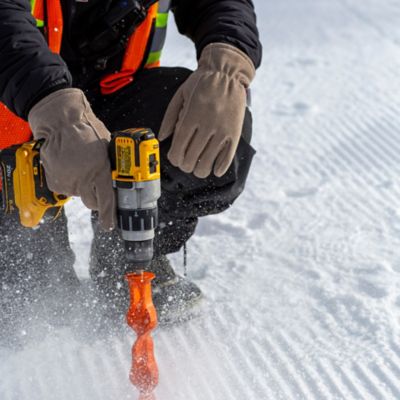 Image showing  Men's HydraHyde Insulated Split Cowhide Cold Weather Work Gloves, 1 Pair