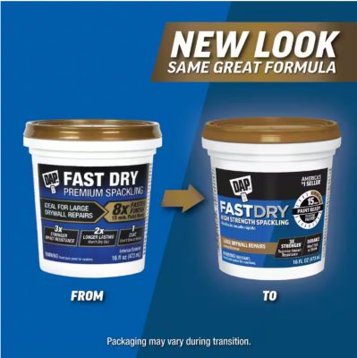 Image showing  1 pt. Fast Dry Premium Spackling