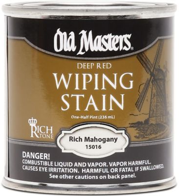 Old Masters 0.5 pt. Wiping Stain Rich Tone, 250 Voc