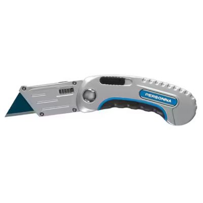 Image showing  Personna 63-0221 Folding Utility Knife with 6 HD Blades, 203149