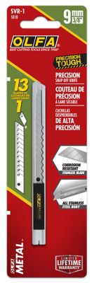 Image showing  9mm 13 pt. Stainless Steel Snap Off Cutter, 29596