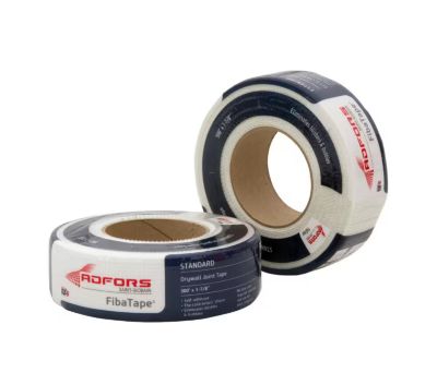 Image showing 5 th Saint Gobain ADFORS Fibatape U 1-7/8 in. x 300 ft. White Self Adhesive Mesh Drywall Joint Tape, 5845