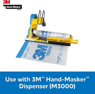 Image showing 5 th 3M CP6 6 ft. x 180 ft. 0.35mm Hand-Masker Contractor's Plastic