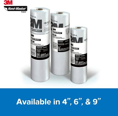 Image showing 6 th 3M CP6 6 ft. x 180 ft. 0.35mm Hand-Masker Contractor's Plastic