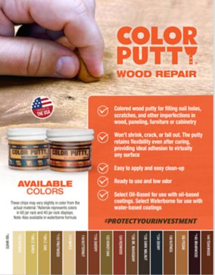 Image showing  116 3.68 oz. Butternut Oil-Based Wood Putty, 2776