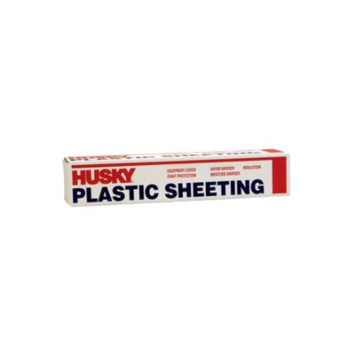 HUSKY Poly-America Cf01520-200C 20 ft. x 200 ft. 1.5Mil Clear Poly Film, 5885, CF01520-200C