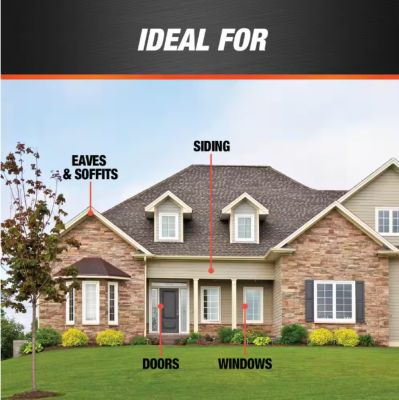 Image showing 6 th Dap 18304 10.3 oz. Clear 230 Dynaflex Elastomeric Latex Sealant, 6397