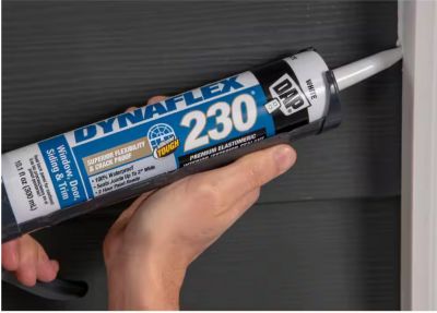 Image showing 9 th Dap 18304 10.3 oz. Clear 230 Dynaflex Elastomeric Latex Sealant, 6397