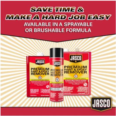 Image showing 6 th Jasco 16 oz. Premium Paint & Epoxy Remover Aerosol, 330790
