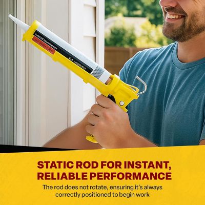 Image showing  Ch200 10 oz. Cradle Hex Rod Contractor Caulk Gun, 15787