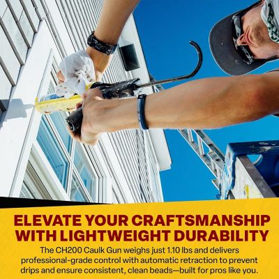 Image showing 6 th Dripless Ch200 10 oz. Cradle Hex Rod Contractor Caulk Gun, 15787