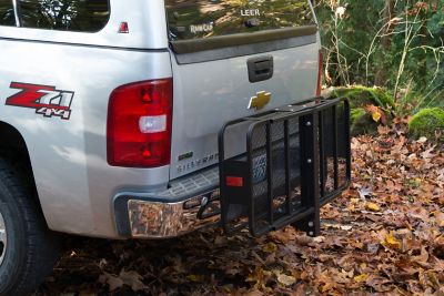 Image showing  CargoLoad Hitch-Mounted Fold-Up Cargo Carrier, 48 in. x 20 in. x 6 in.