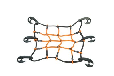 HitchMate StretchWeb Motorcycle Cargo Net with Bag & Hooks