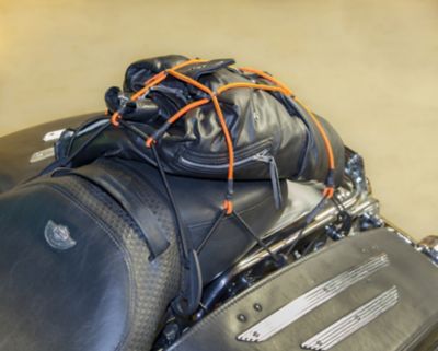 Image showing  StretchWeb Motorcycle Cargo Net with Bag & Hooks