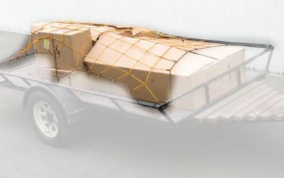 Image showing 8 th HitchMate 5 ft. x 8 ft. StretchWeb Cargo Net with Bag & Hooks