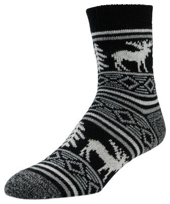 Little Hotties Fireside Crew Moose to Meet You, 1 Pair Socks, 13256