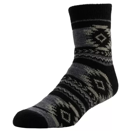 Little Hotties Fireside Men's Aztec Striped Socks 1 Pair Men's Crew Socks