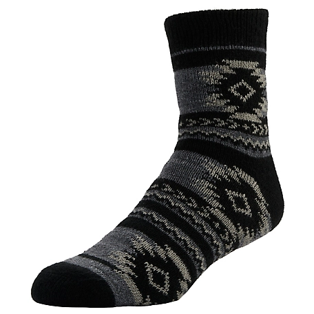 Little Hotties Fireside Crew Aztec Stripes, 1 Pair Socks, 12850