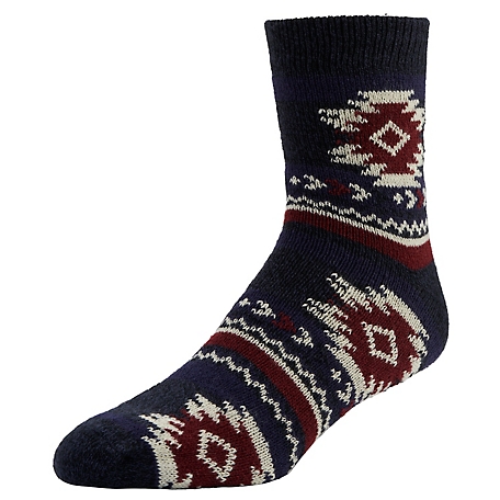 Little Hotties Fireside Crew Aztec Stripes, 1 Pair Socks, 12850 at ...