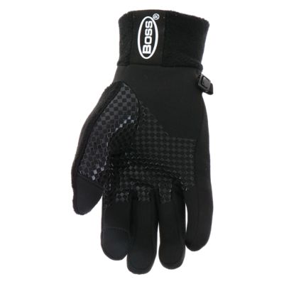 Image showing  Women's Polyester Thermal Fleece-Lined Grip Performance Winter Gloves, 1-Pair