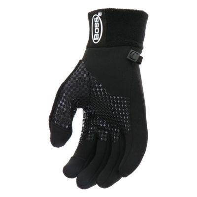 Image showing  Women's Polyester Thermal Fleece-Lined Grip Performance Winter Gloves, 1-Pair