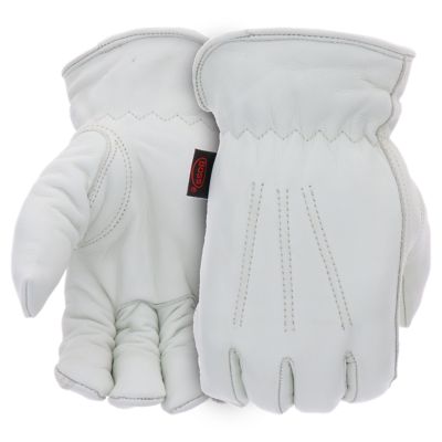 Boss Women's Natural Cowhide Leather Thermal-Lined Winter Gloves, 1-Pair
