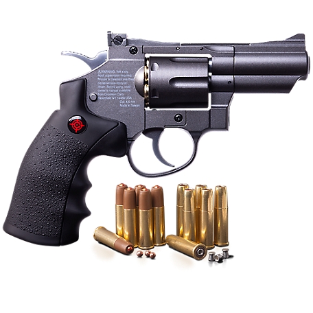 Crosman CO2 Powered, Dual Ammo Full Metal Snub Nose Air Revolver at Tractor  Supply Co.