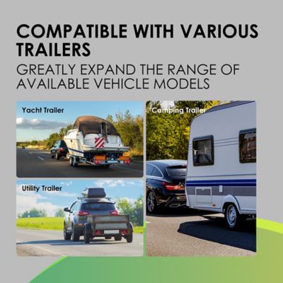 Image showing 5 th TowingMaster 2,000 lb. Sidewind A-Frame Turbo Jack, Manual or Drill Power, 210479799