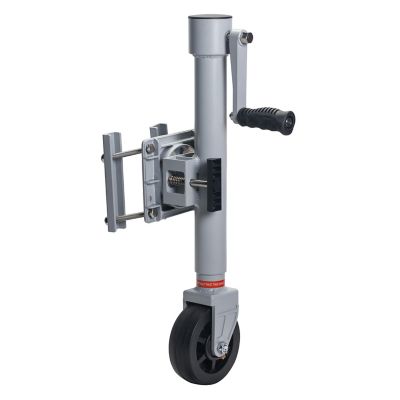 Image showing 4 th TruxMate 1,500 lb. Capacity Power Drill-Driven Marine Jack Lightweight, Corrosion-Resistant for Boats & Trailers, 210483399