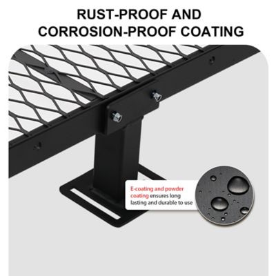Image showing  200 lb. Space-Saving RV Storage Rack with Mounting Kits, Heavy-Duty Storage Solution for RVs and Trailers