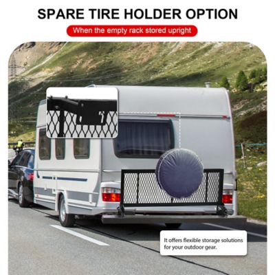 Image showing 5 th TruxMate 200 lb. Space-Saving RV Storage Rack with Mounting Kits, Heavy-Duty Storage Solution for RVs and Trailers