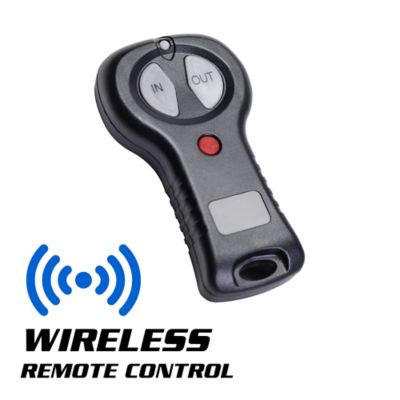 Image showing  12 V DC Electric Truck Winch, 12,000 lb. Capacity, Integrated Synthetic Rope